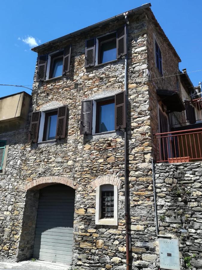 Tipica Casa Ligure In Pietra - Garlenda Centro - Typical Ligurian Stone House Villa Exterior photo