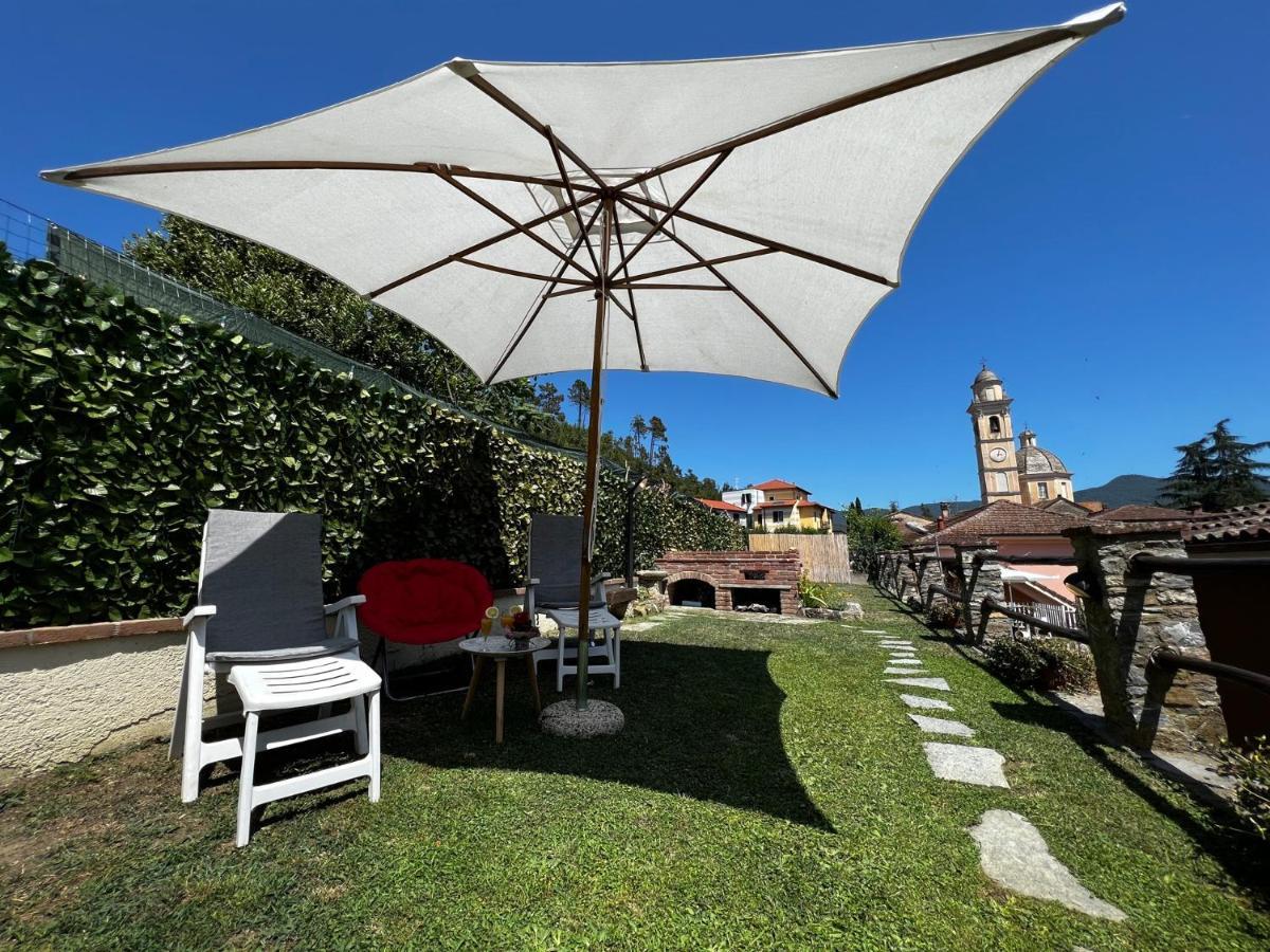 Tipica Casa Ligure In Pietra - Garlenda Centro - Typical Ligurian Stone House Villa Exterior photo